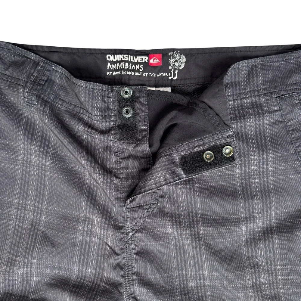 Quiksilver Amphibians Mens Board Shorts‎ 38 Quick Dry Casual Swimwear Boat READ